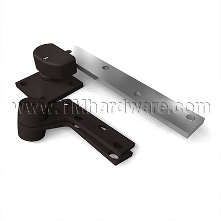 Norton 147, Door Closer Pivot, Pivot Set, Standard-Duty, 3/4" Offset w/ 180 Top Pivot, Right hand, Oil Rubbed Bronze Finish