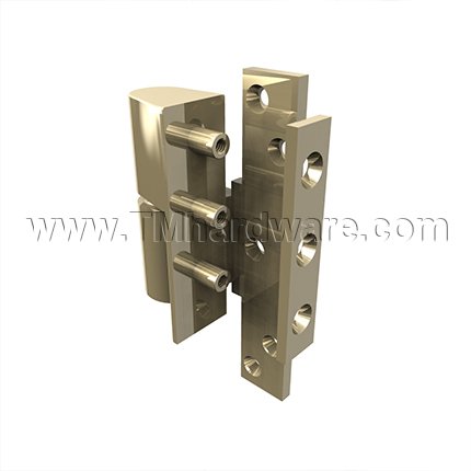 Rixson 219, Door Closer Pivot, Intermediate Pivot, 3/4" Offset, Bright Brass Finish