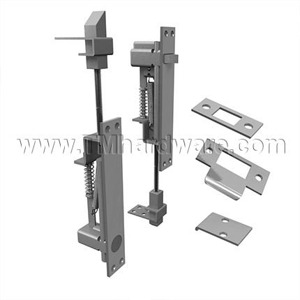 Rockwood Combination Flush Bolt Set for Metal Doors #2845 or Self Latching Top Bolt Only #2805