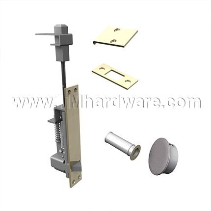 Rockwood Automatic Flush Bolt with Bottom Fire Bolt for Metal Doors #2848