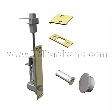 Rockwood Automatic Flush Bolt with Bottom Fire Bolt for Metal Doors #2848