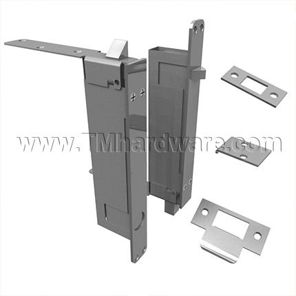 Rockwood Combination Flush Bolt Set for Wood Doors #2945, or Self Latching Top Bolt Only #2905