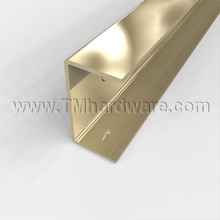Rockwood 302B, Mortise Door Edge, 93° U-Shaped, 1-3/4" Doors, up to 8FT