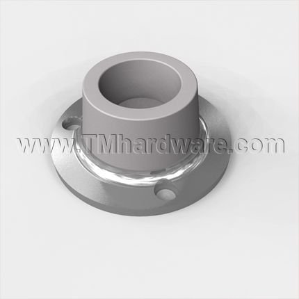 Rockwood 416 Solid Cast Wall Stop With Concave Bumper, Large Base, School Version