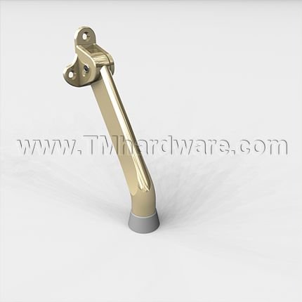 Rockwood 458 Kick Down Door Stop, Cast Zinc