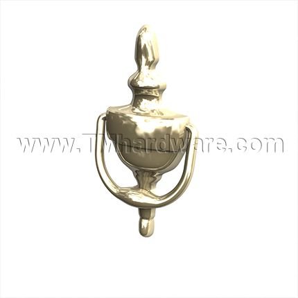 Rockwood #611, Classic Door Knocker, Solid Brass