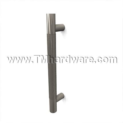 Rockwood LineaMet RM3510 - RM3520 Straight Pull with Grooved Grip Area - Flat Ends, up to 8FT OA