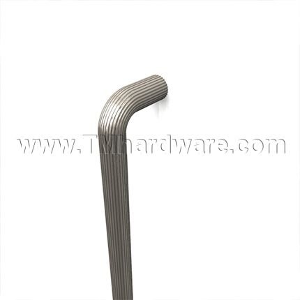 Rockwood LineaMax RM3741 - RM3742 Straight Pull Fully Grooved with Flat Ends - up to 8FT OA