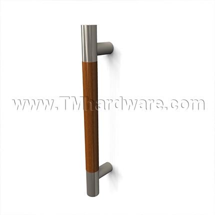 Rockwood ArborMet RM4010 1.25" Dia. Wood Grip Zone Straight Pull with Contrasting Flat Ends, up to 48" OA