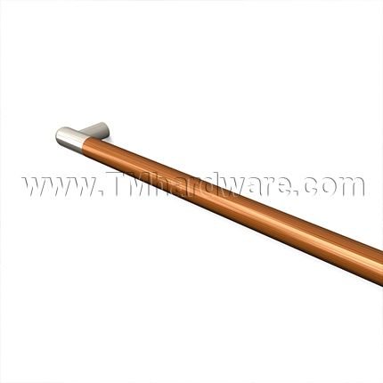 Rockwood ArborMet RM4016 1.25" Dia. Wood Grip Straight Pull with Contrasting Flat Ends, up to 36" CTC
