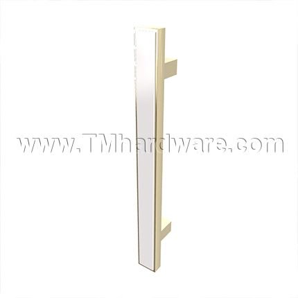 Rockwood AccenTek RM4700W - RM4700B Straight Cast Pull with Accents of Black or White - 10" CTC