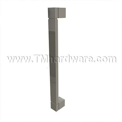 Rockwood AccenTek RM4750 Solid Groove Stainless Steel Straight Pull with 1/2" x 1-1/4" Grip - up to 4FT CTC