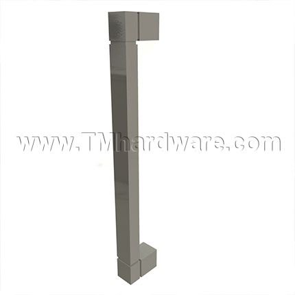 Rockwood AccenTek RM4755 Solid Groove Stainless Steel Straight Pull with 3⁄4" x 1-1⁄4" Grip - up to 4FT CTC
