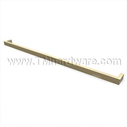 Rockwood PlanTek RM5232 - RM5242 Flat Front Push Bar with Flat Ends, up to 36" CTC