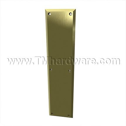 Rockwood Traditional RM5598B Plain Cast Plate, 3-1/2" x 15"