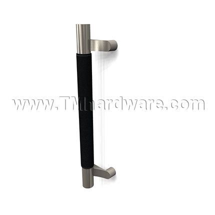 Rockwood English Bridle Leather RM6030 - RM6050 Long Offset Pull with Leather Grip and Contrasting Flat Ends - up to 8FT OA