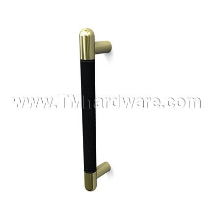 Rockwood Flush Leather RM6304 - RM6324 Straight Pull with Round Ends, up to 8FT OA
