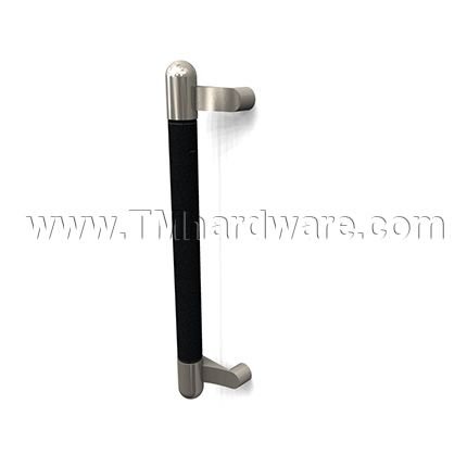 Rockwood Flush Leather RM6334 - RM6354 Offset Pull with Round Ends, up to 8FT OA