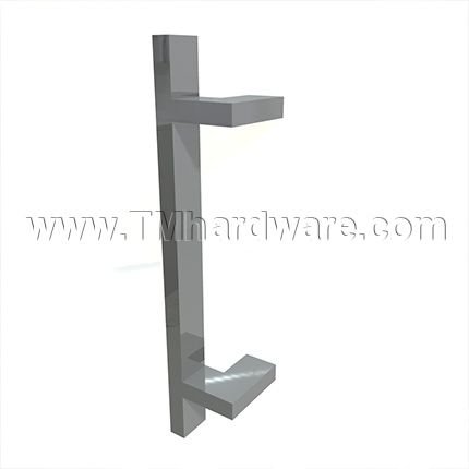 Rockwood GeoMetek RM7935 Offset Square Bridge Pull with a ¾" x 1½" Grip - up to 48" CTC