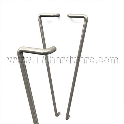 Rockwood RM4304 CenTek Solid 1" Diameter Curved Pulls - 42" CTC