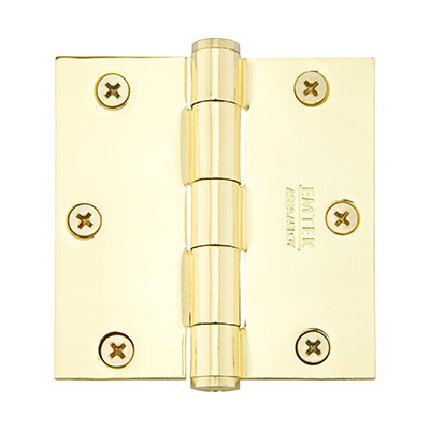 Emtek #96113 Solid Brass 3.5" x 3.5" Hinge, US3 Finish
