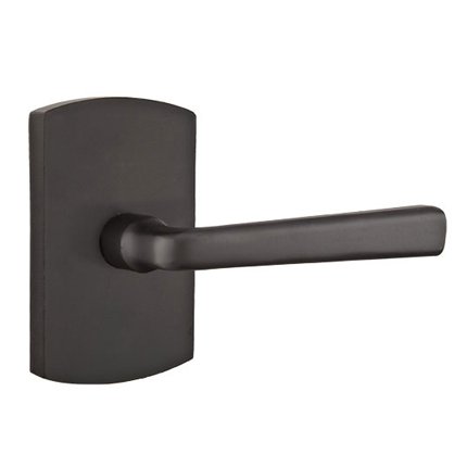 Emtek 7100CR Rustic Living Sandcast Bronze Cimarron Lever, #4 Rosette