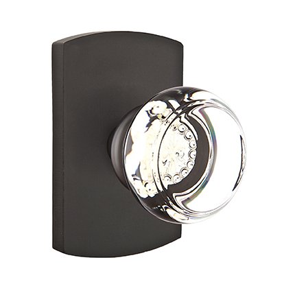 Emtek 7100GT Rustic Living Crystal Georgetown Knob, #4 Rosette