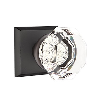 Emtek 7111OT Rustic Living Old Town Clear Knob, #6 Rosette