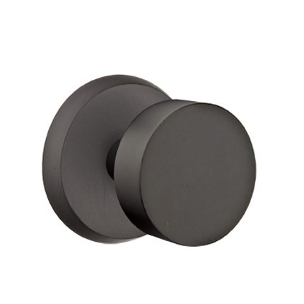 Emtek 7106BZRN Rustic Living Sandcast Bronze Round Knob, #2 Rosette