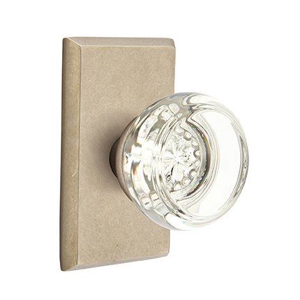 Emtek 7104GT Rustic Living Georgetown Knob, #3 Rosette