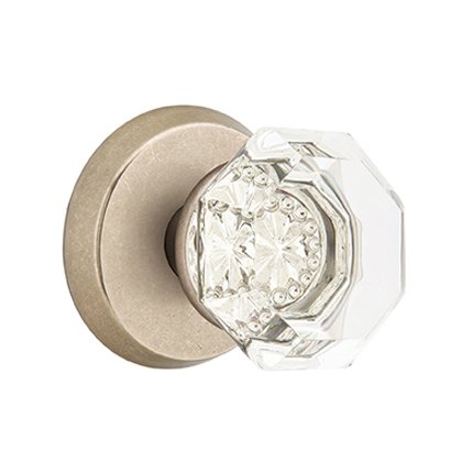 Emtek 7106OT Rustic Living Old Town Clear Knob, #2 Rosette