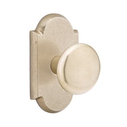 Emtek 7108WC Rustic Living Sandcast Bronze Winchester Knob, #1 Rosette