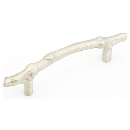 Decorative Mountain Cabinet Pull - Antique Silver Finish