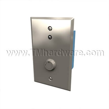 Securitron KP1 Tubular Keyswitch, Momentary Switch
