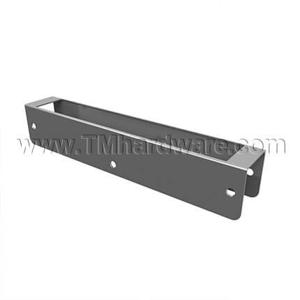 Securitron SWB SAM Wood Bracket For Magnalock, Electronic Lock, Satin Stainless Steel Finish