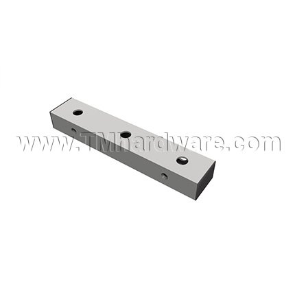 Securitron UHB Universal Header Brackets For Magnalock Electronic Lock, Size 8", Clear Anodized Finish
