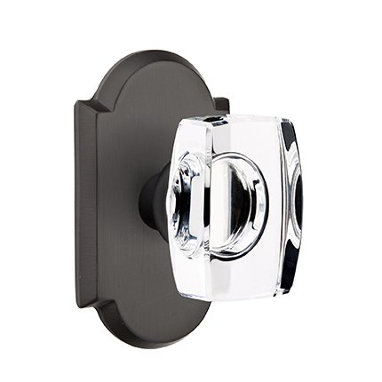 Emtek 7108WS Rustic Living Windsor Crystal Knob, #1 Rosette