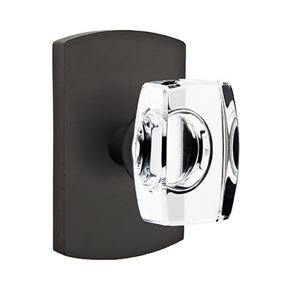 Emtek 7100WS Rustic Living Windsor Crystal Knob, #4 Rosette