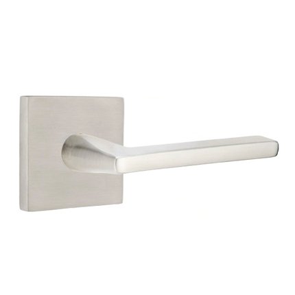 Emtek S10003HL Contemporary Stainless Steel Helios Lever, Square Rosette