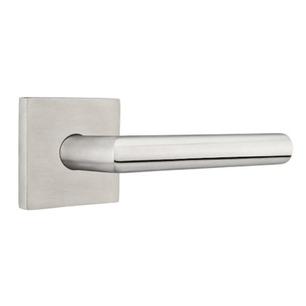 Emtek S10003STT Contemporary Stainless Steel Stuttgart Lever, Square Rosette