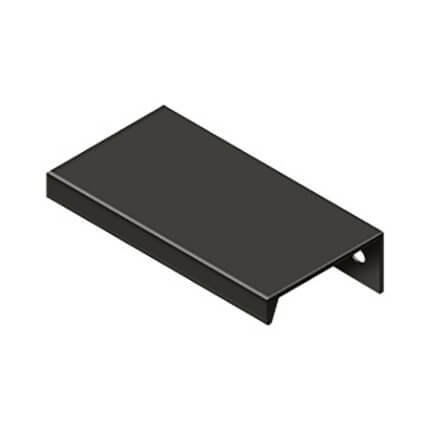 Deltana 21516 Modern Angle Cabinet Pull, Aluminum, 2-15/16" Length, Concealed Screw Mounting