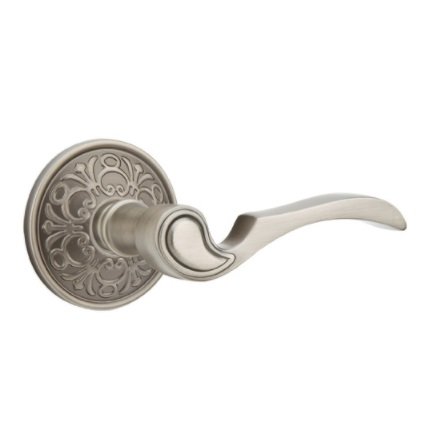 Emtek 8106CV American Heritage Classic Brass Coventry Lever, Lancaster Rosette