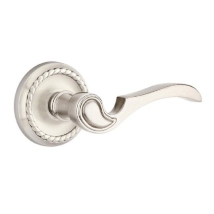 Emtek 8101CV American Heritage Classic Brass Coventry Lever, Rope Rosette