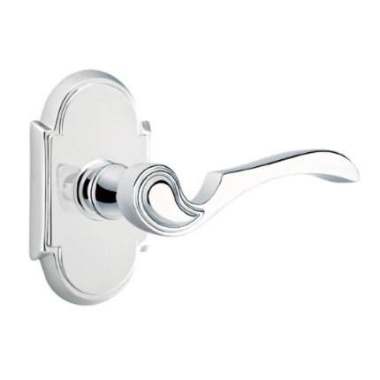 Emtek 8108CV American Heritage Classic Brass Coventry Lever, #8 Rosette