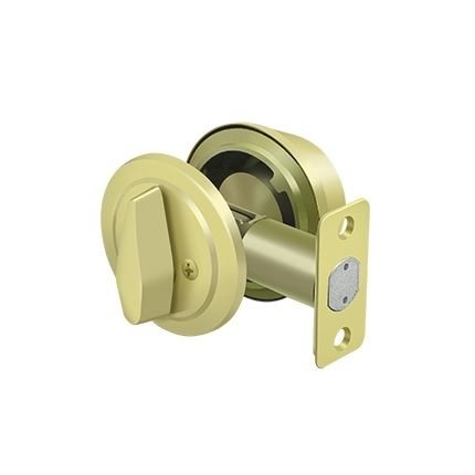 Deltana Single Cylinder Deadbolt, Grade 2, Kwikset Compatible Keyway