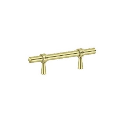 Deltana Cabinet Pull P310, Adjustable, Solid Brass