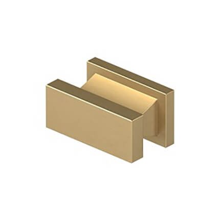 Deltana AN138  Anvil Cabinet Knob, Solid Brass, .75" x 1.5"