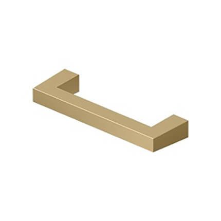Deltana SBP35 Heavy Duty Decorative Cabinet Pull, Solid Brass, 3.5" Length