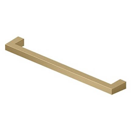 Deltana SBP80 Heavy Duty Decorative Cabinet Pull, Solid Brass, 8" Length