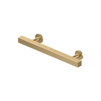 Deltana POM40 Pommel Cabinet Pull, Solid Brass, 4" Length